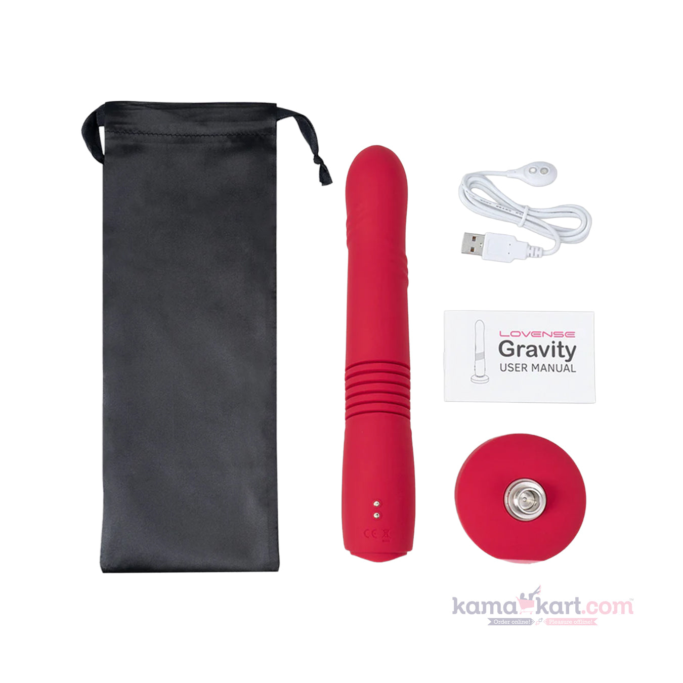 Lovense GRAVITY Smart Thrusting Dildo
