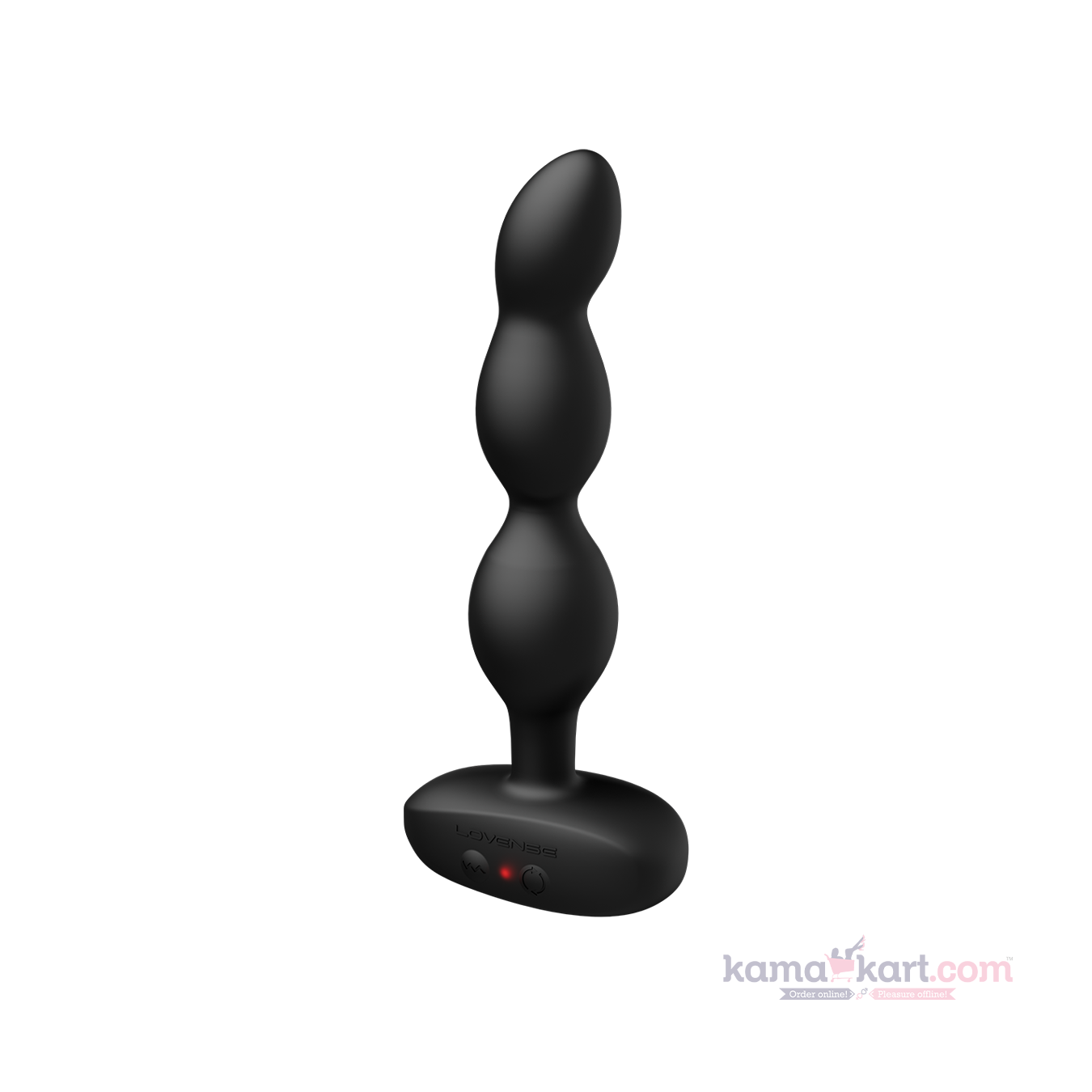 Lovense Ridge Rotating & Vibrating Anal Vibrator - Black