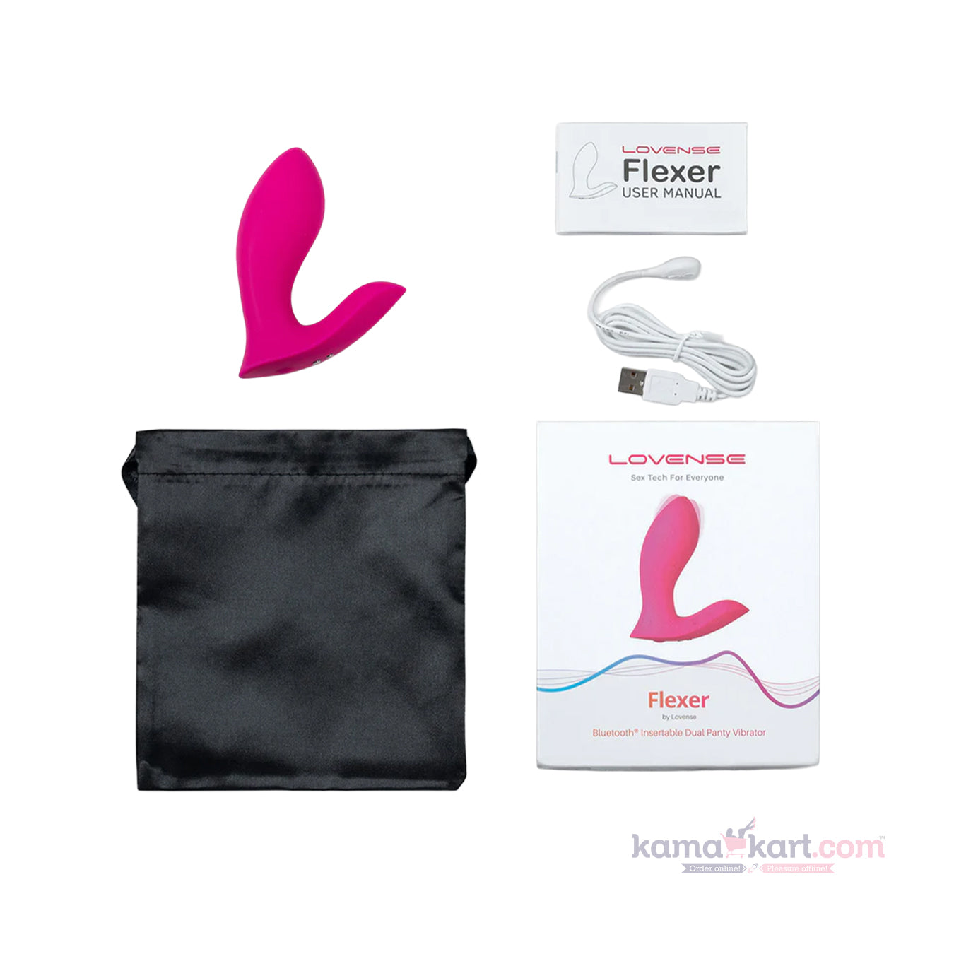 Lovense FLEXER Smart Insertable Panty Vibrator