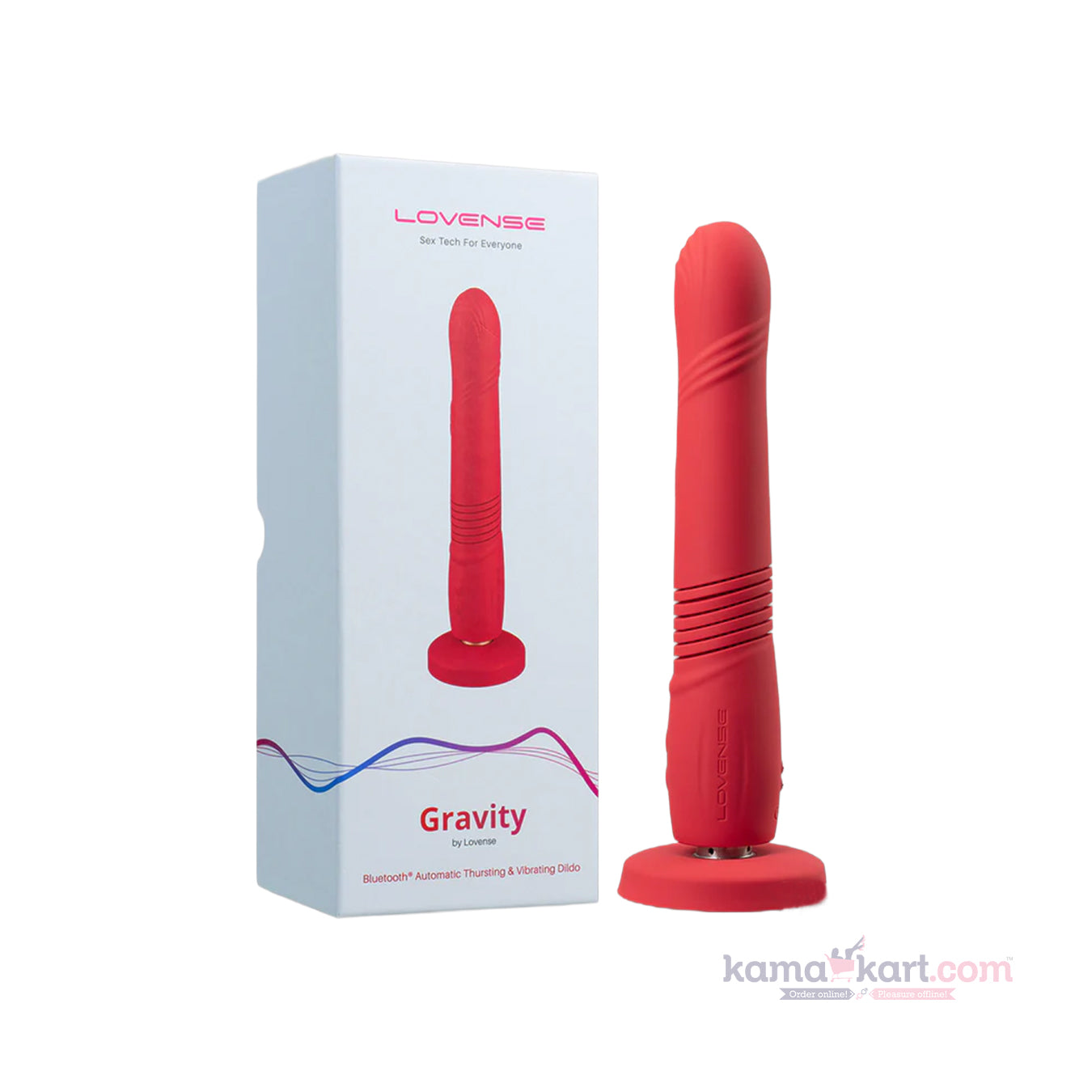 Lovense GRAVITY Smart Thrusting Dildo