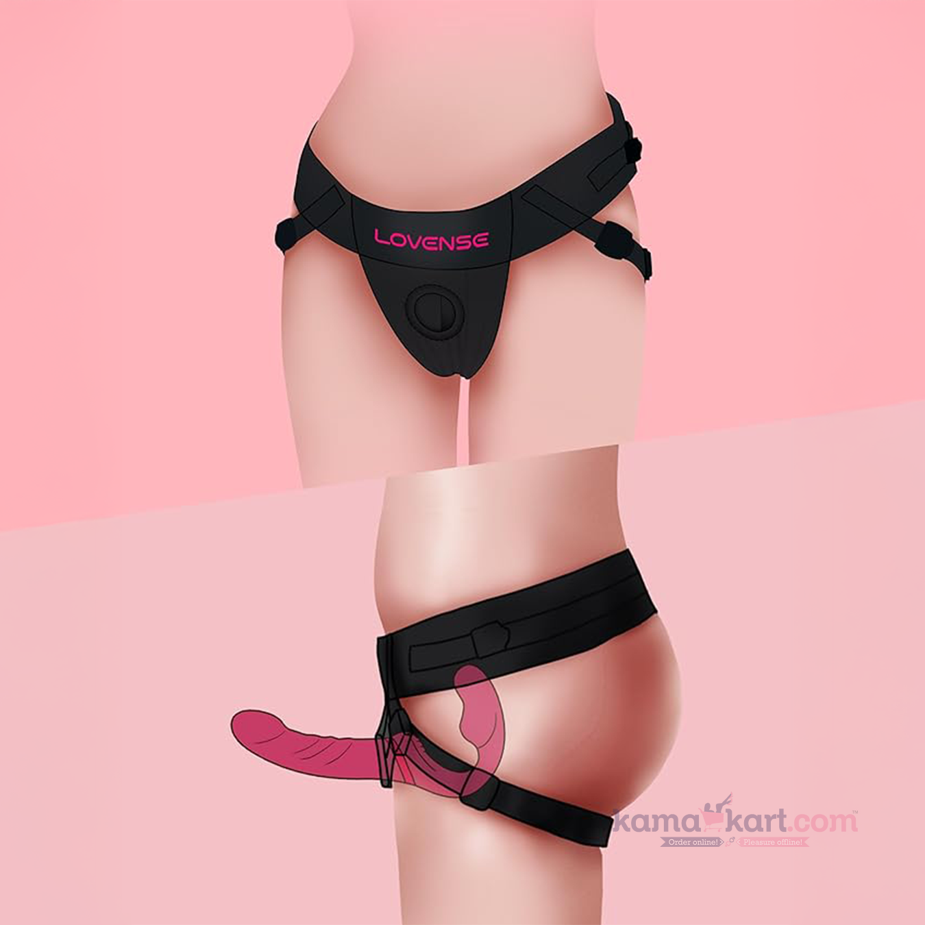 Lovense Strapless Harness for Lapis