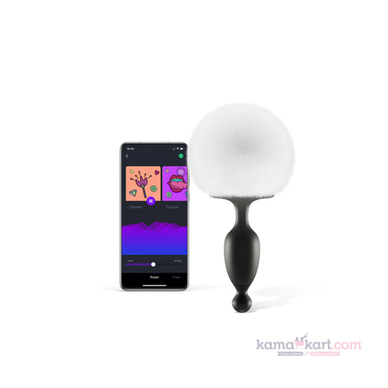 Magic Bunny A Smart Butt Plug with Rabbit Tail