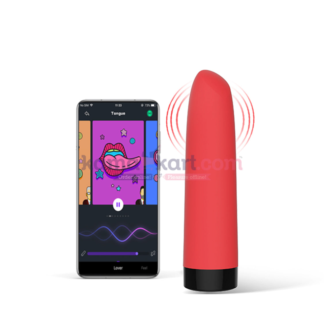 Magic Motion - Awaken App-Controlled Mini Vibrator