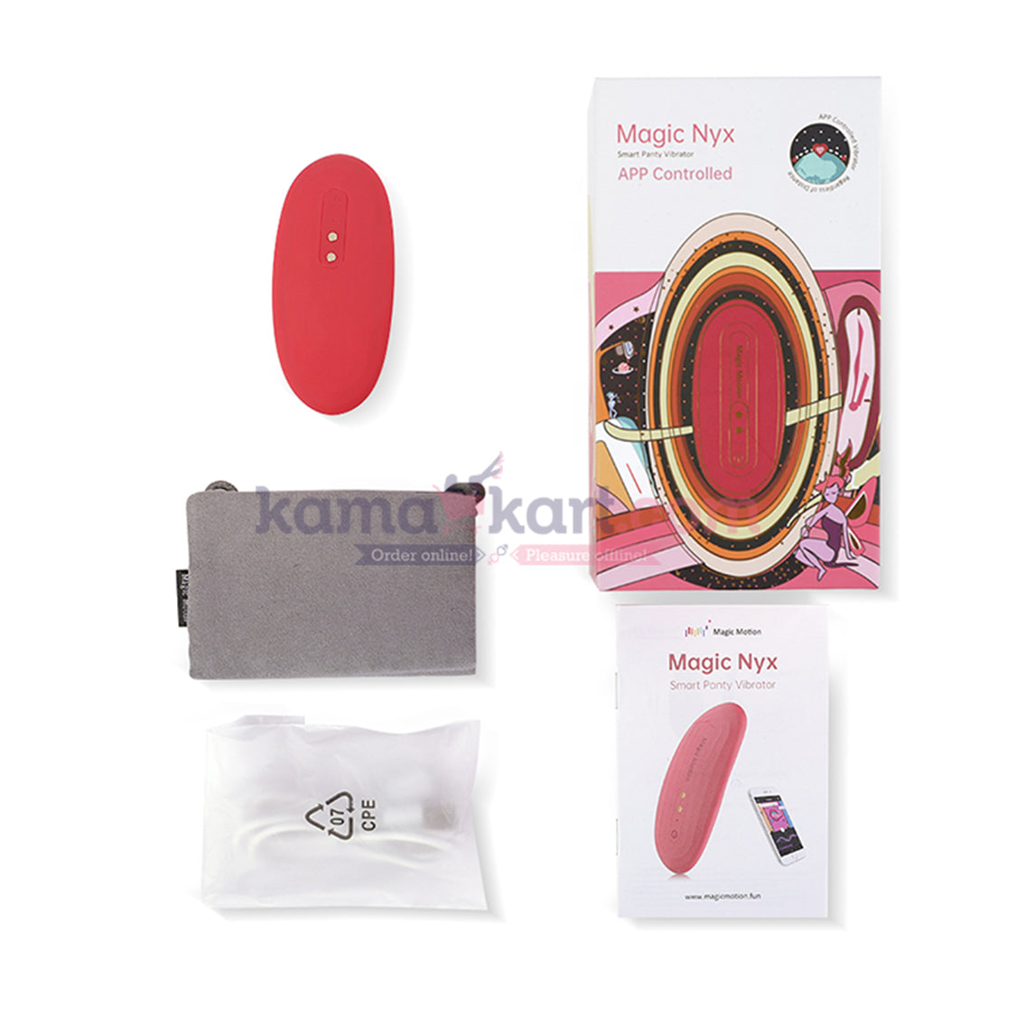 Magic Motion Magic Nyx Smart Clock Panty Vibrator