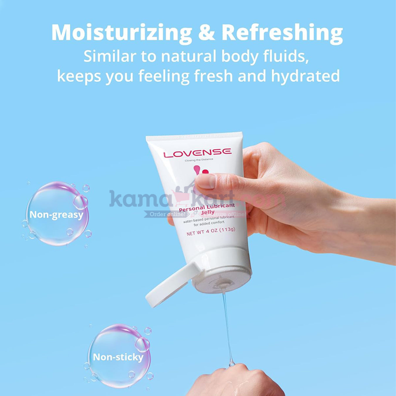 Personal lubricant jelly