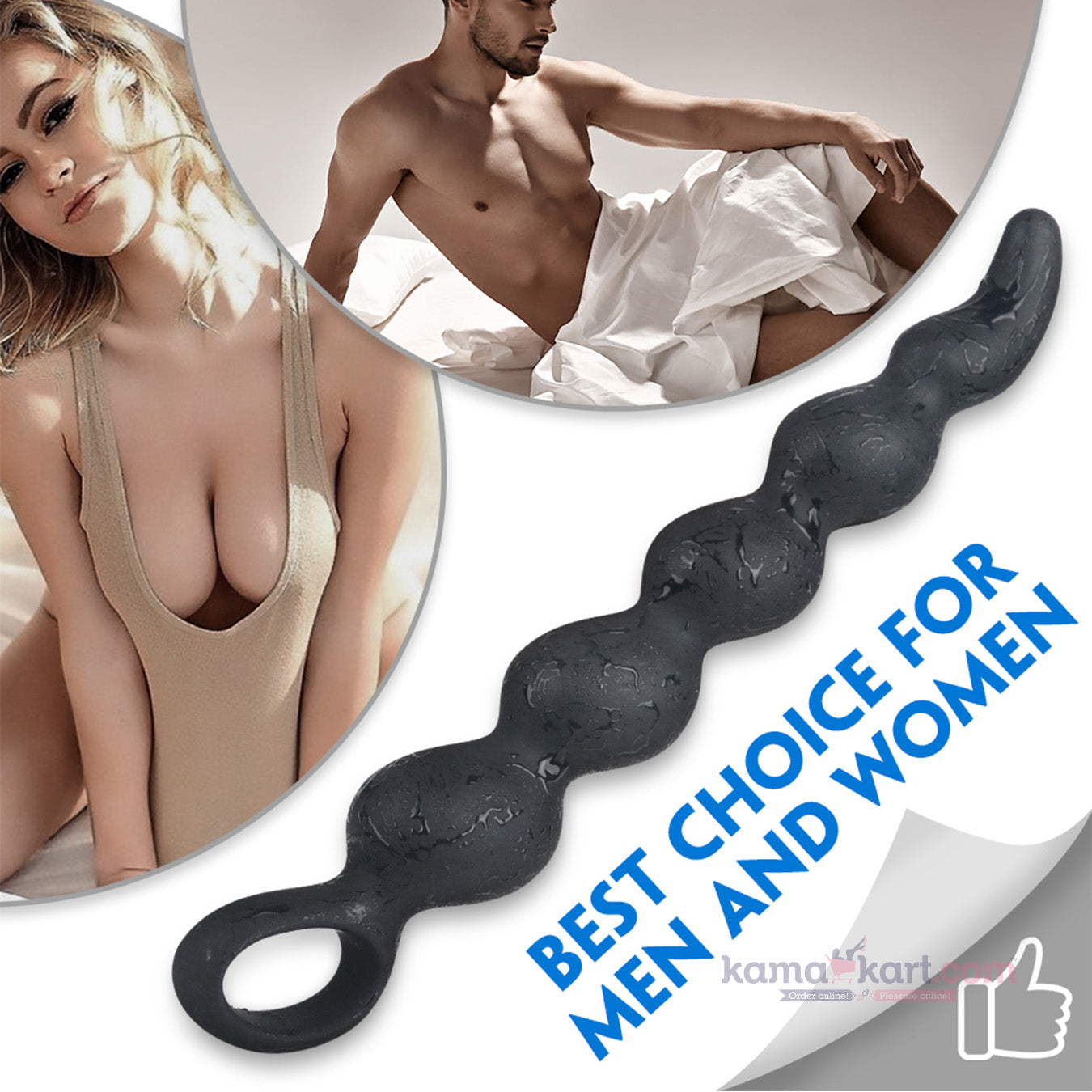 VARITA ANAL SILICONA FLEXIBLE STEVE