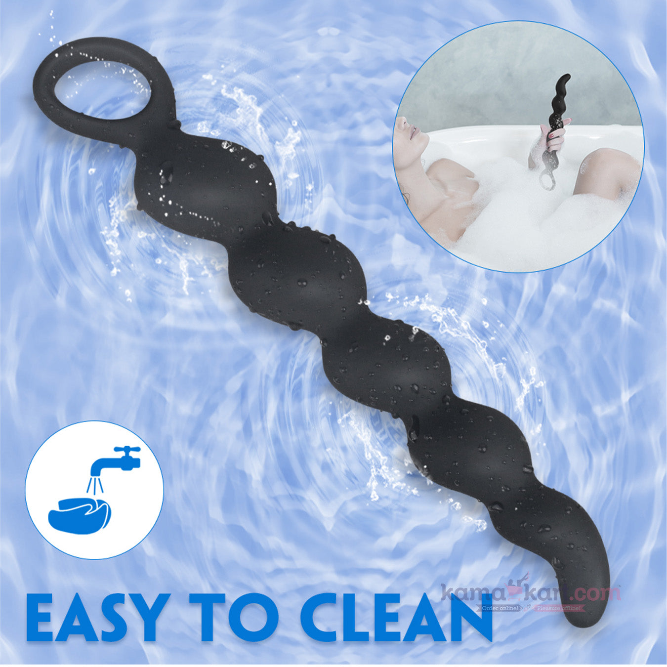 VARITA ANAL SILICONA FLEXIBLE STEVE