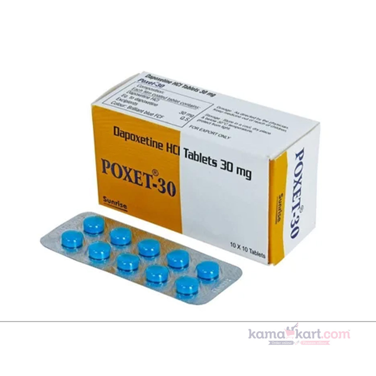 Poxet 30 mg (Dapoxetine)