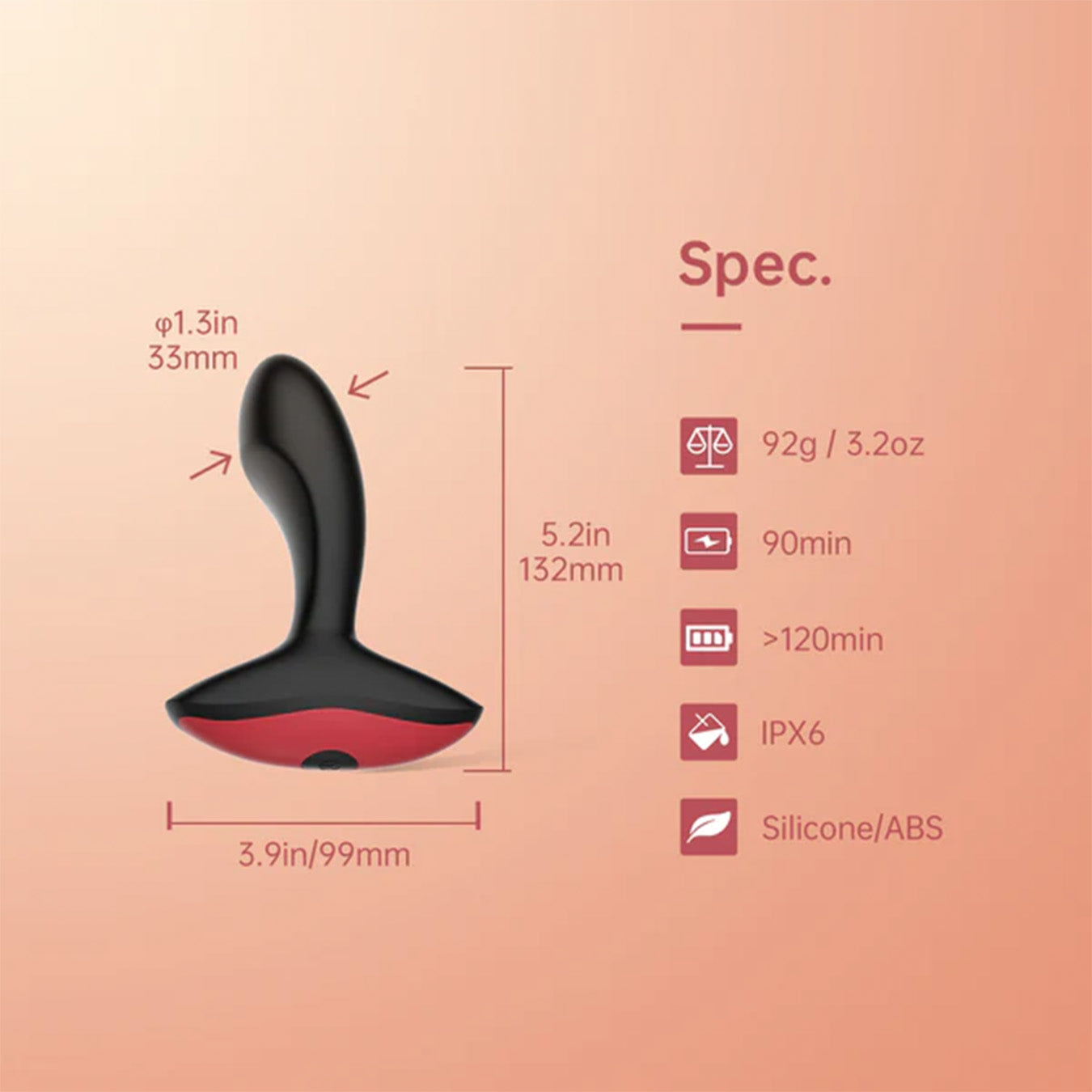 Magic Solstice APP-controlled Prostate Massager